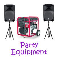 Temple City party equipment rentals