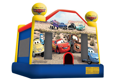Cars bounce house