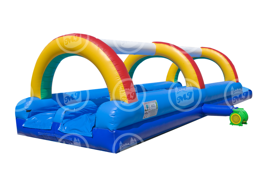 dual slip n slide, water slide, inflatable water slide