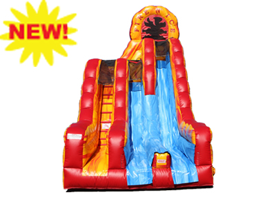 New dual lane giant slide