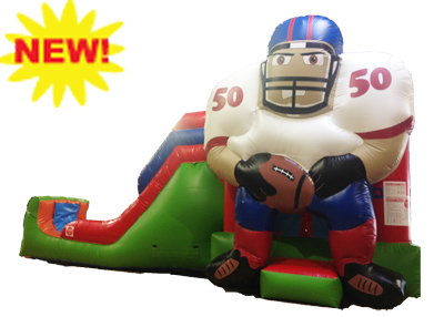 football inflatable rental
