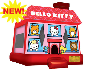 hello kitty bounce house rental