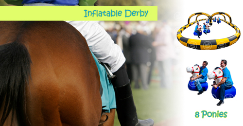 Inflatable Derby Race