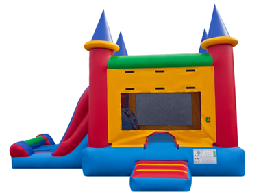 bounce and slide, inflatable combo, castle combo