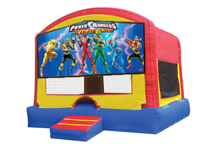 Power Rangers bounce house rental