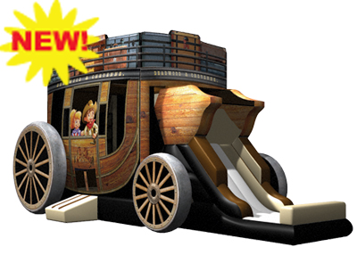 stagecoach western inflatable rental