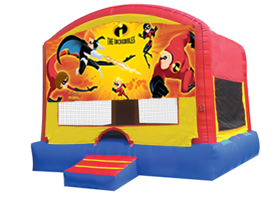 The incredibles bounce house rental