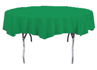green round table cover