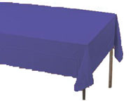 purple rectangular table cover