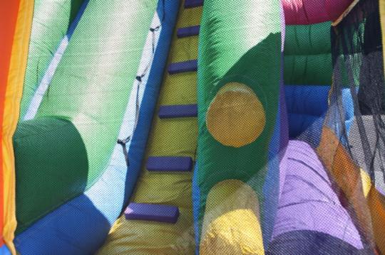 obstacle water slide combo rental