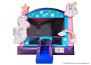 Large 4in1 Unicorn Bounce and Slide Combo