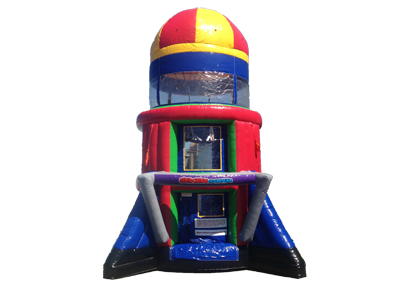 airborne adventure inflatable game