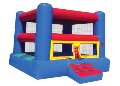 boxing ring bounce house