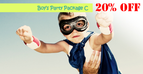 boys party package C