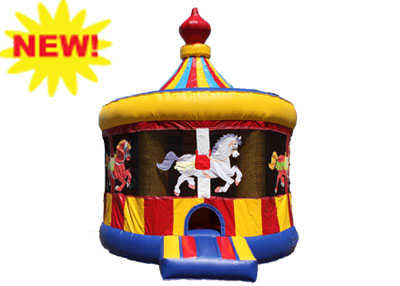 carousel bounce house