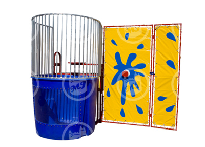 dunk tank, water games, party games