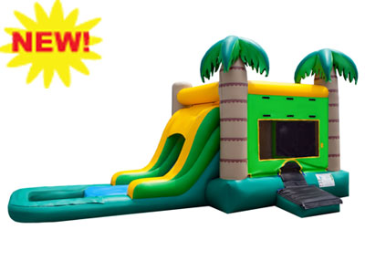 EZ Tropical Combo Waterslide