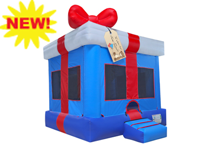 gift box bounce house