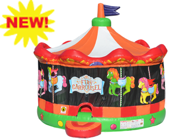 jumbo carousel bounce house