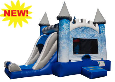 lite ice castle bounce house