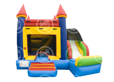 castle jump and slide, castle bounce and slide