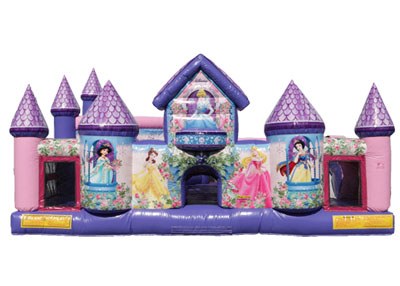 princess palace inflatable combo