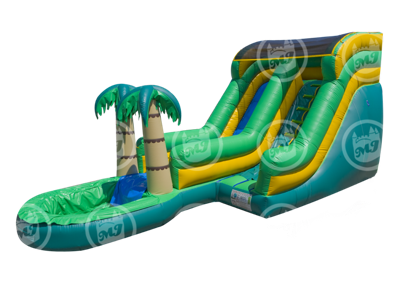 tropical junior water slide