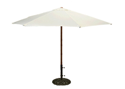 white umbrella rental
