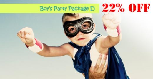 Boys Party Package D