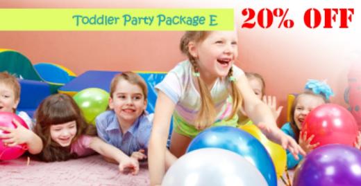 Toddler Party Package E
