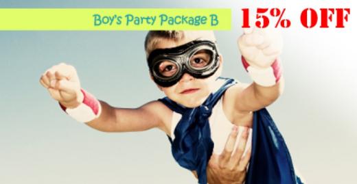 Boys Party Package B