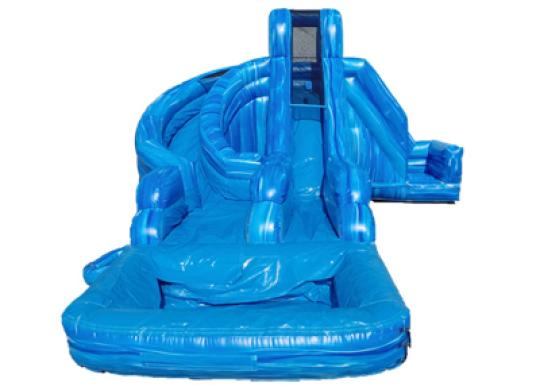 Dual lane water slide, water slide rental