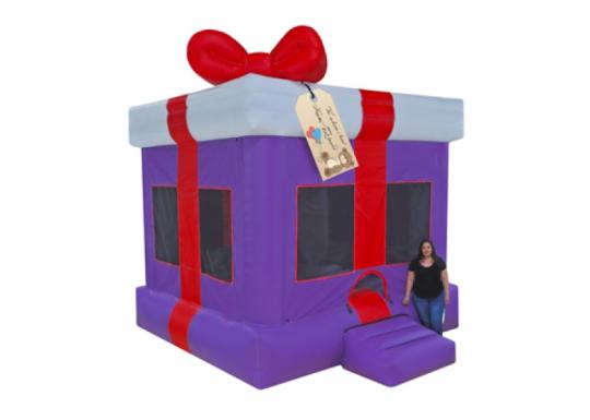 gift box bounce house rental