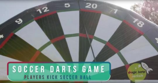 Soccer Darts Game