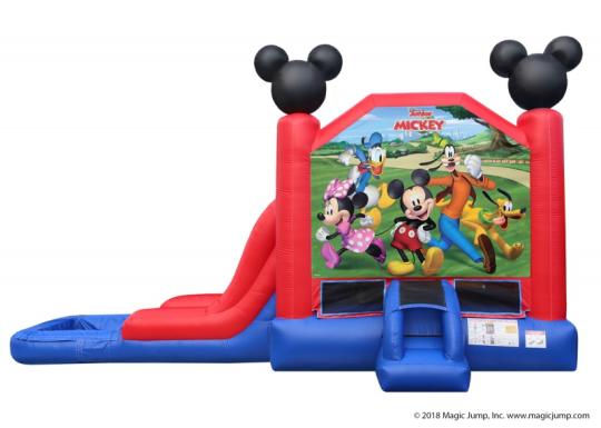 mickey mouse waterslide