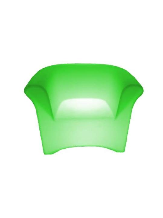 Green LED Single Sofa