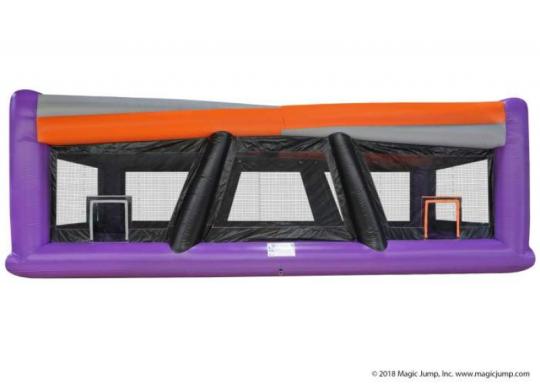 inflatable dodgeball arena