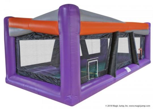 inflatable dodgeball arena