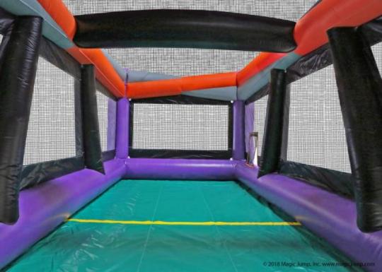 inflatable dodgeball arena