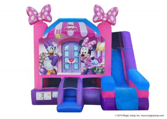 Minnie mouse bounce and slide combo