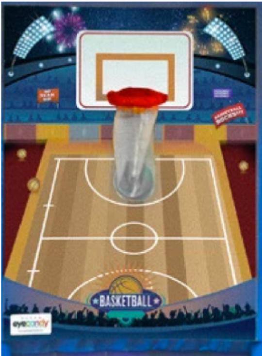 basketball toss game