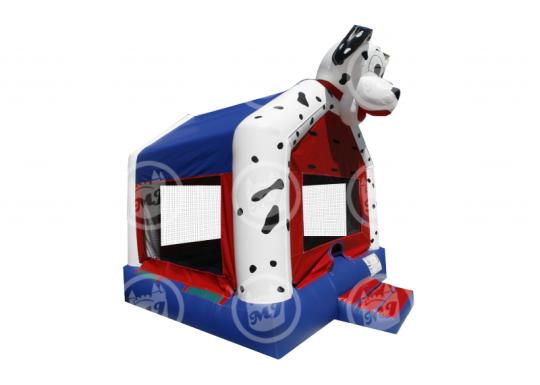 dalmatian inflatable, dalmatian bouncer, dalmatian jumper