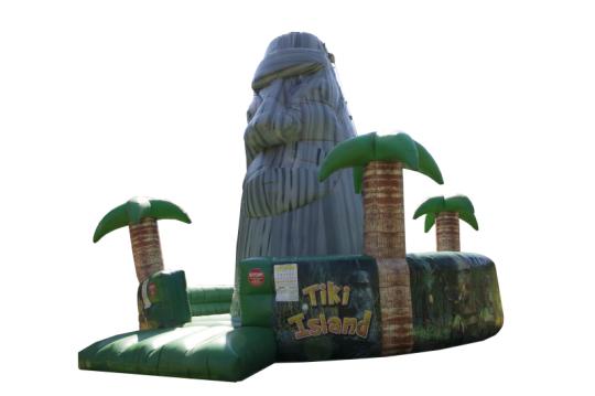 tiki rock wall rental