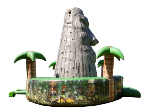 tiki rock wall rental