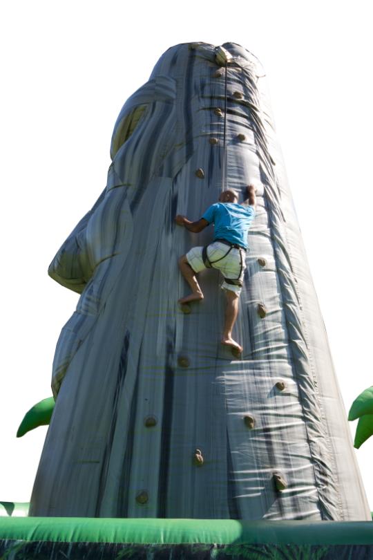 inflatable climbing wall rental
