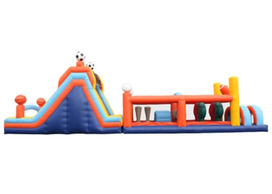 giant obstacle course, giant sports obstacle