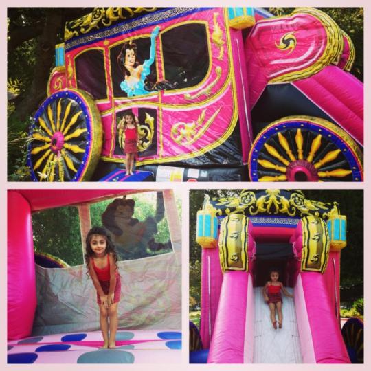 princess carriage inflatable, inflatable princess carriage