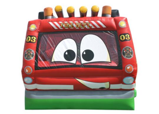 Fire Truck bounce and slide rental