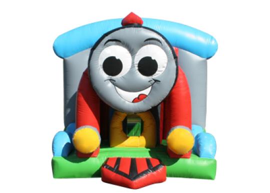 thomas train bounce house combo