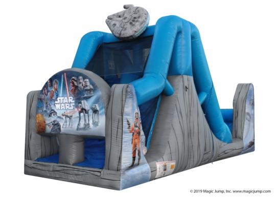 Star Wars inflatable slide